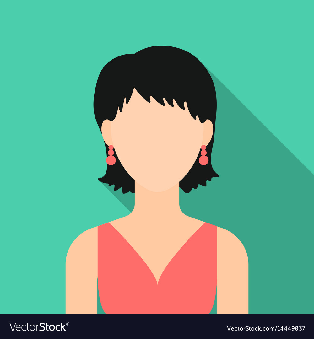 Girl with Earrings Icon