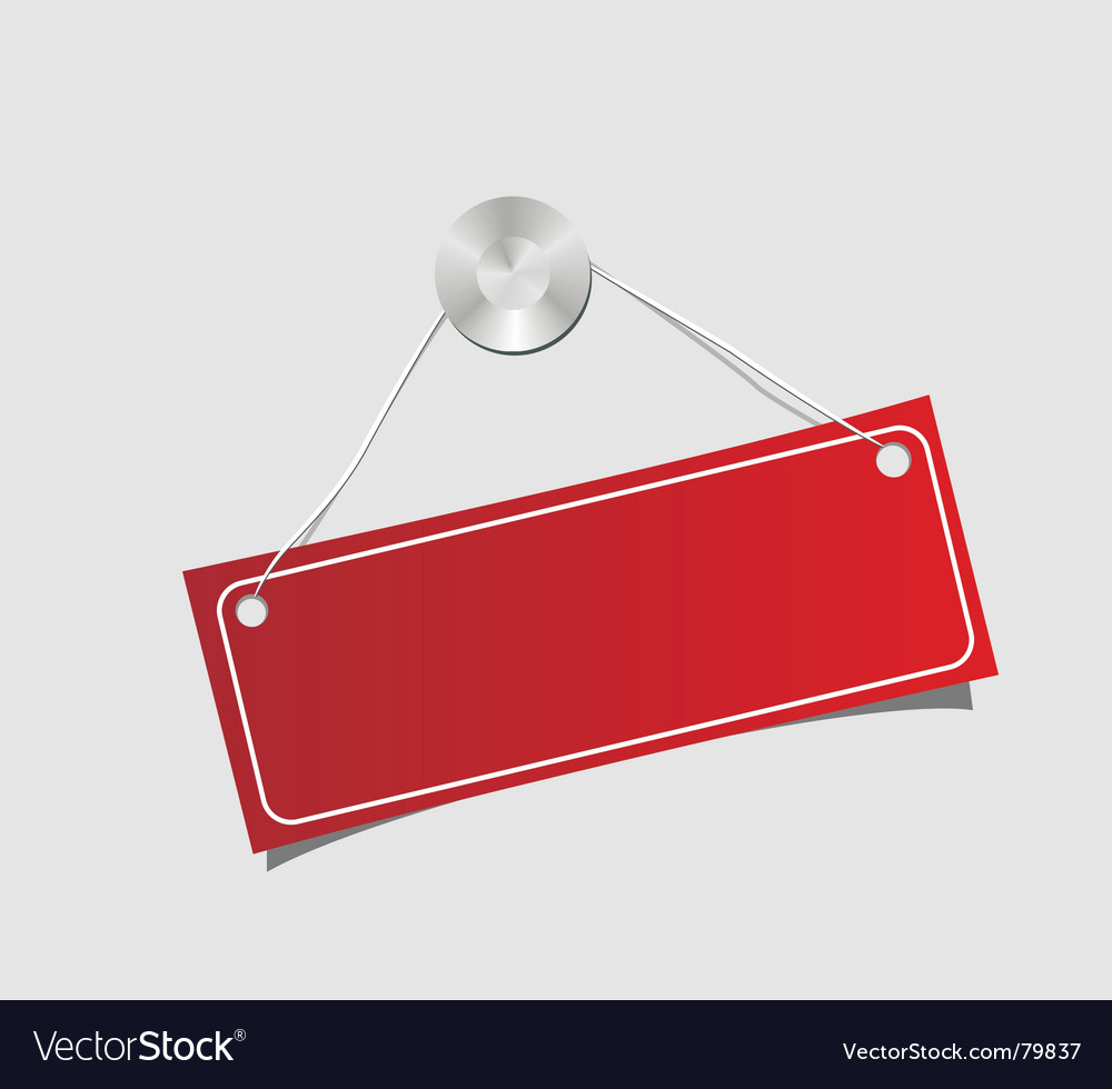 Hanging Label with Tag