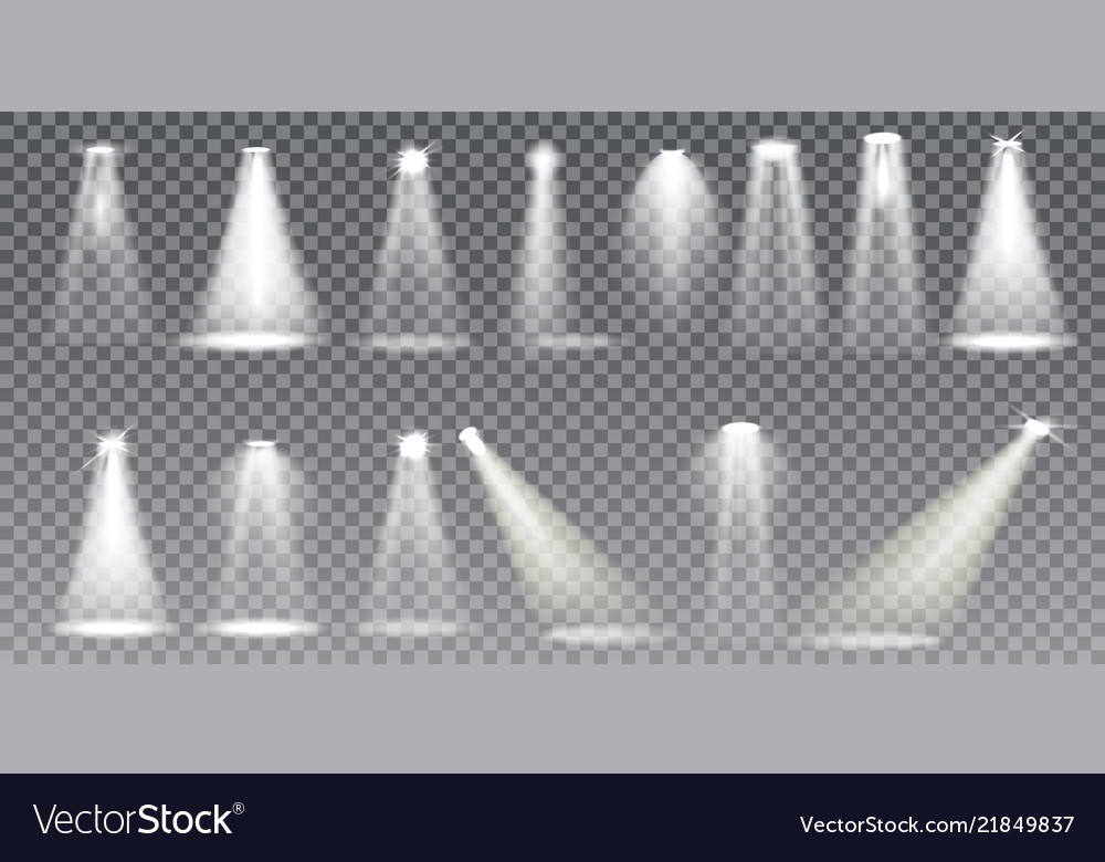 Scene illumination effects on transparent Vector Image
