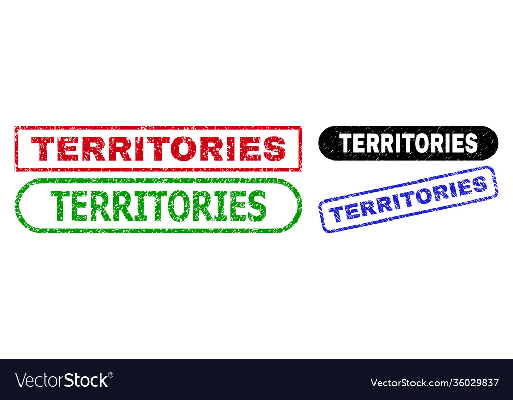 Territories rectangle watermarks using unclean