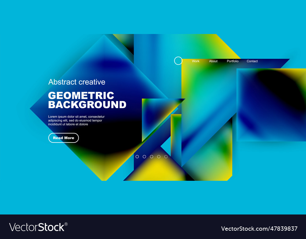 Triangle abstract background Vector Image Triangle abstract background