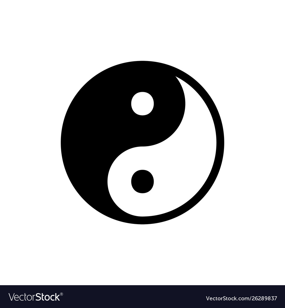 Yin Yang Symbol - Classic Icon