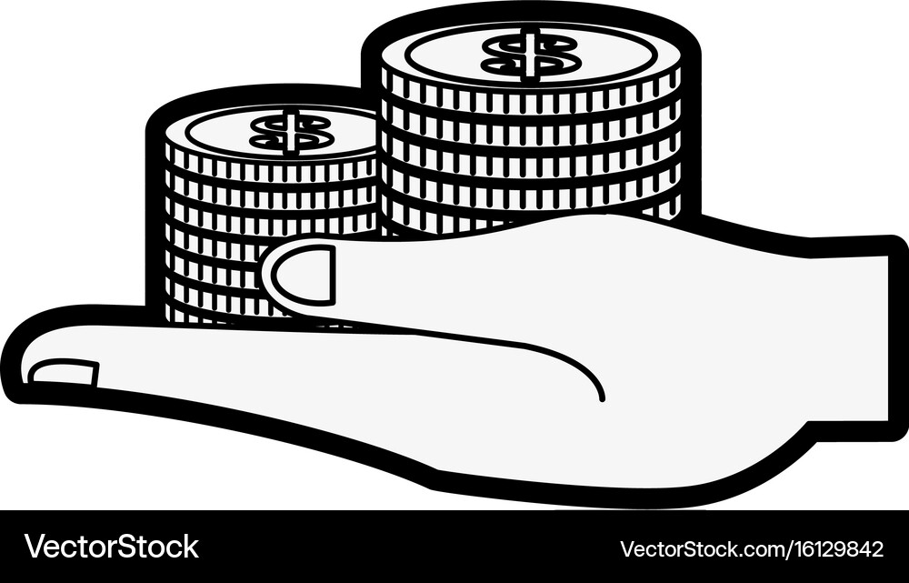 Request Coin Vector Coins Royalty Free Vector Image - VectorStock