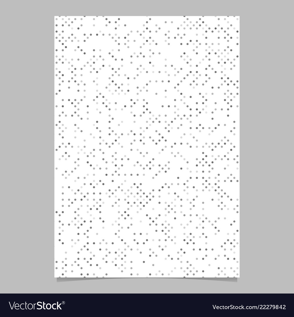 Geometric dot pattern background page template
