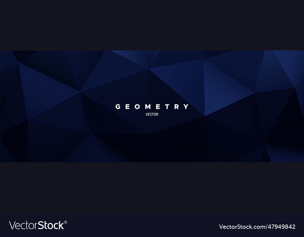 Geometric triangular relief abstract background
