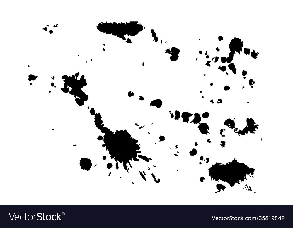Manual hand draw sketch splat splash and streak