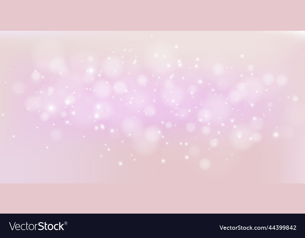Shining bokeh isolated on transparent background vector image Shining bokeh isolated on transparent background
