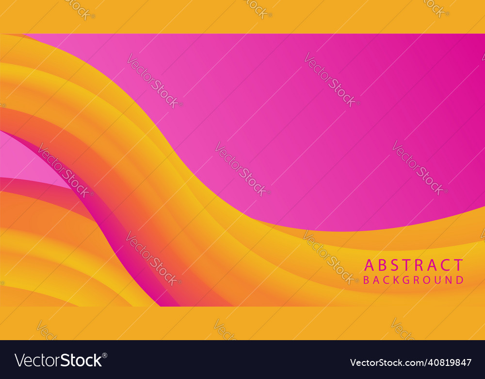 Abstract gradient colorful wavy background