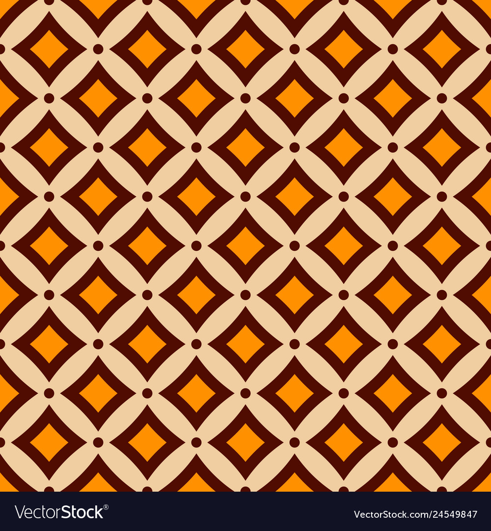 Abstract seamless pattern of smooth rhombuses vector image Abstract seamless pattern of smooth rhombuses