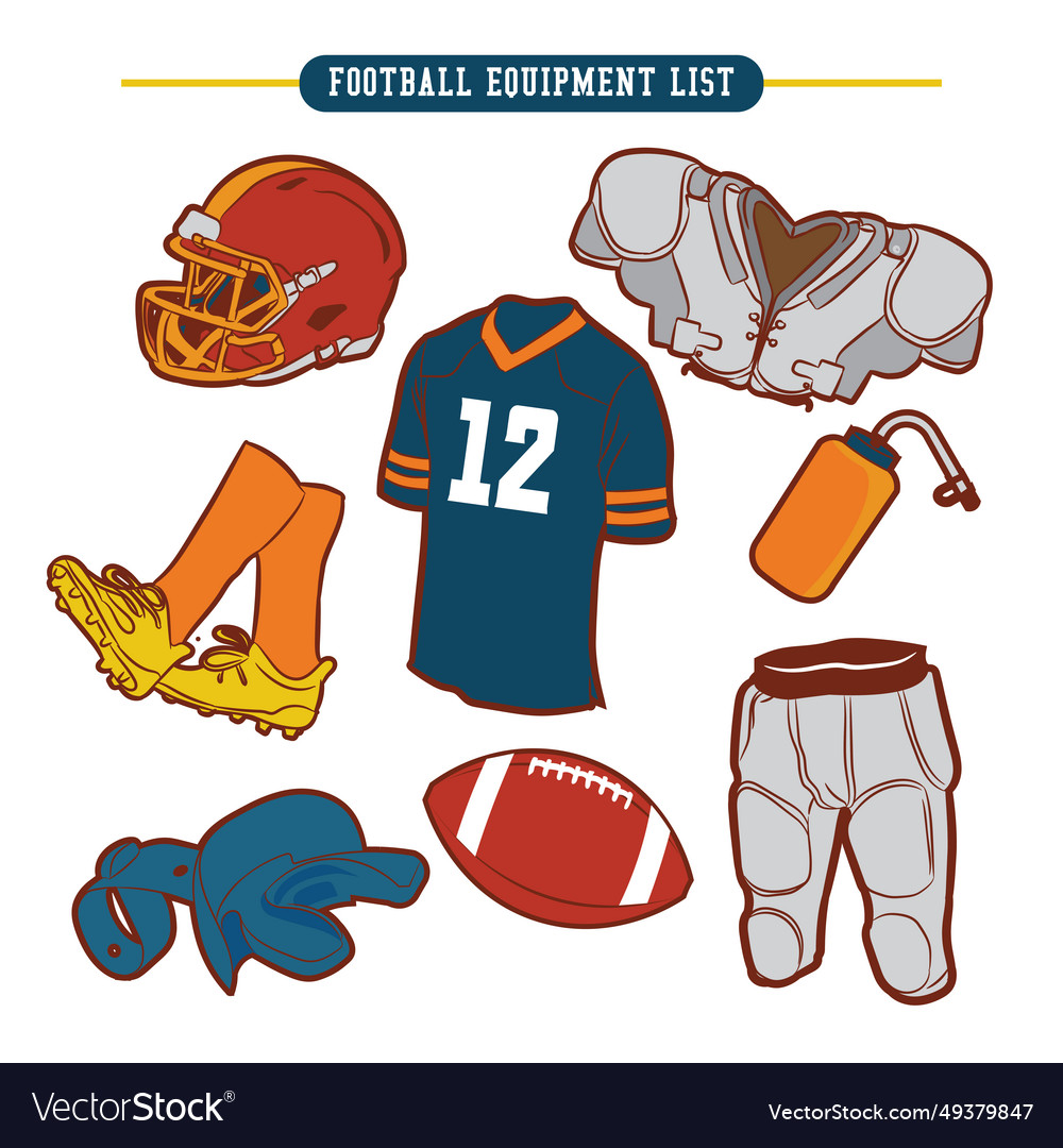 American football equipment