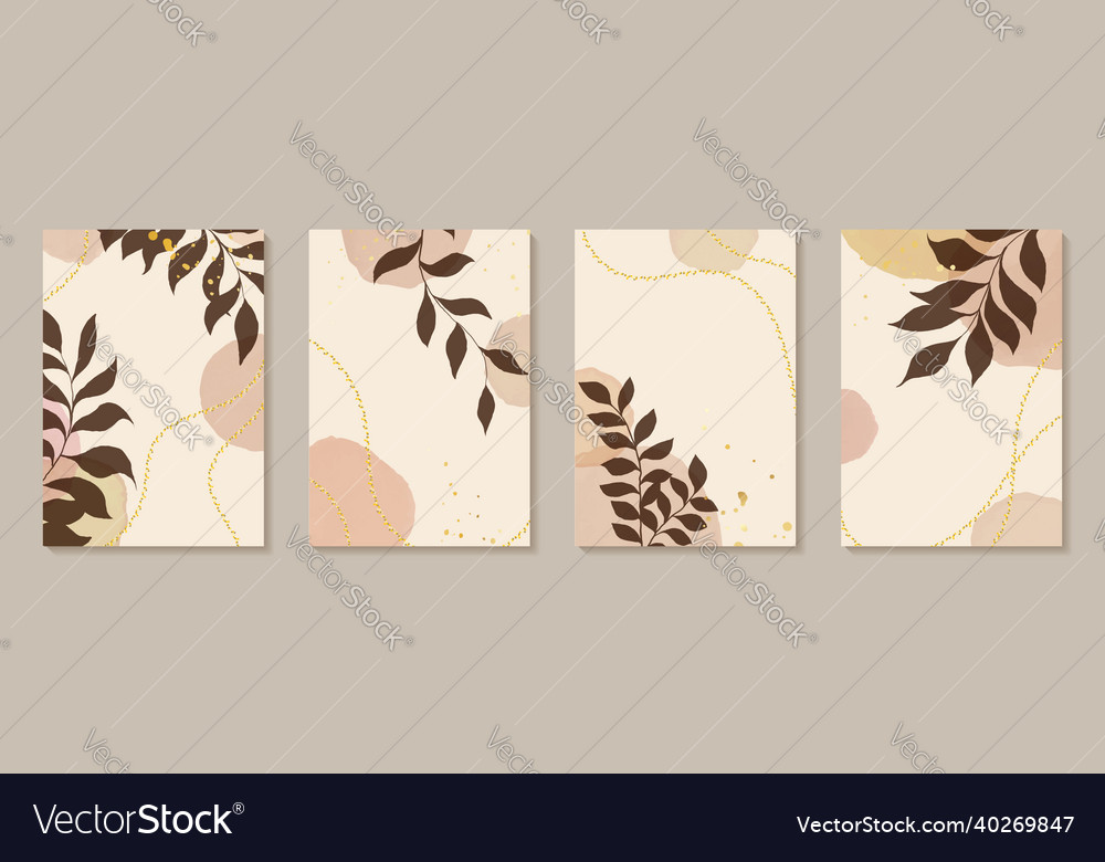 Creative minimalist hand draw abstract art Vector Image