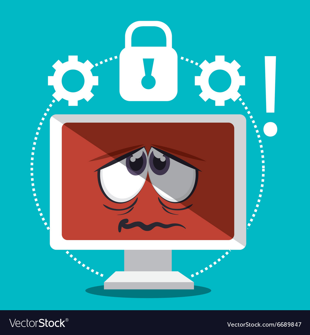 Security system and technologies graphic design