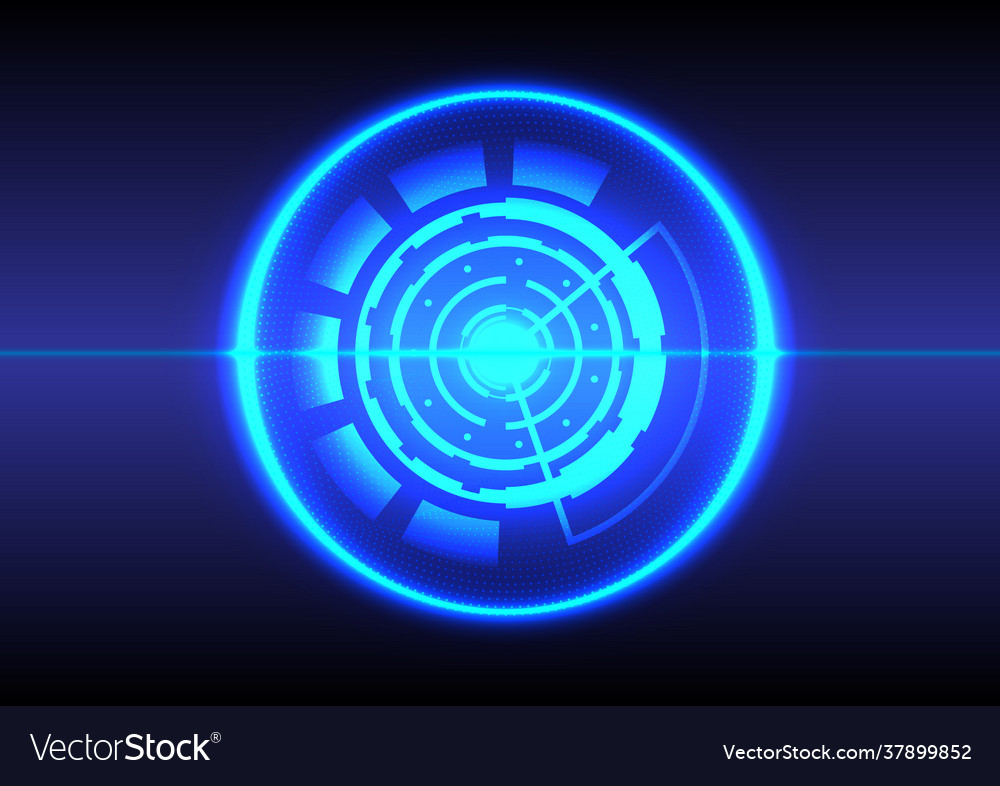 Abstract hi-tech background futuristic interface vector image Abstract hi-tech background futuristic interface