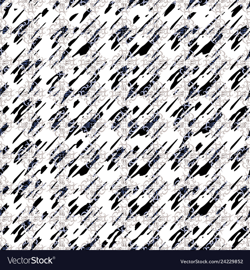 Abstract seamless pattern of ink vector image Abstract seamless pattern of ink