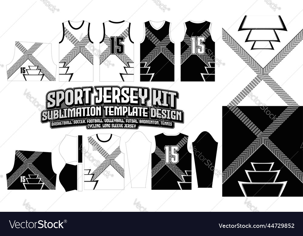 Chinese jersey design template 179 pattern textile