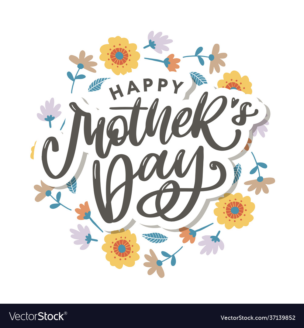 Elegant greeting card design with stylish text Vector Image