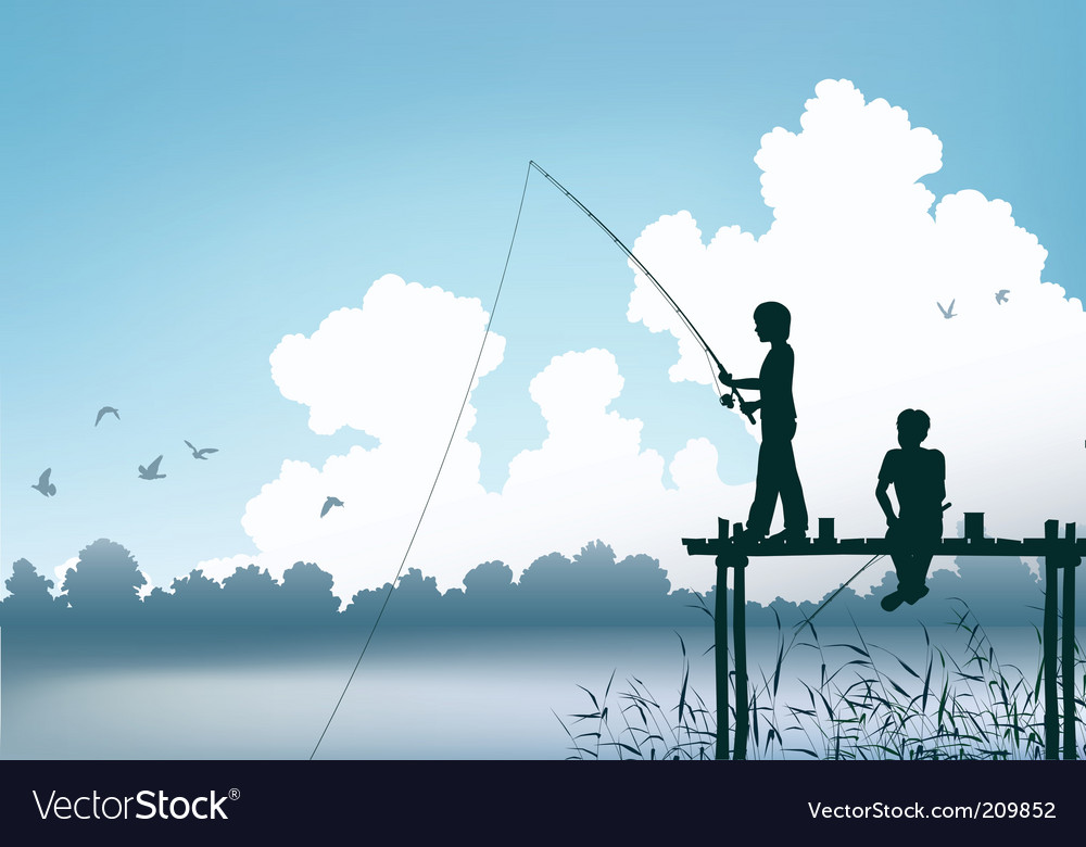 Fishing scene