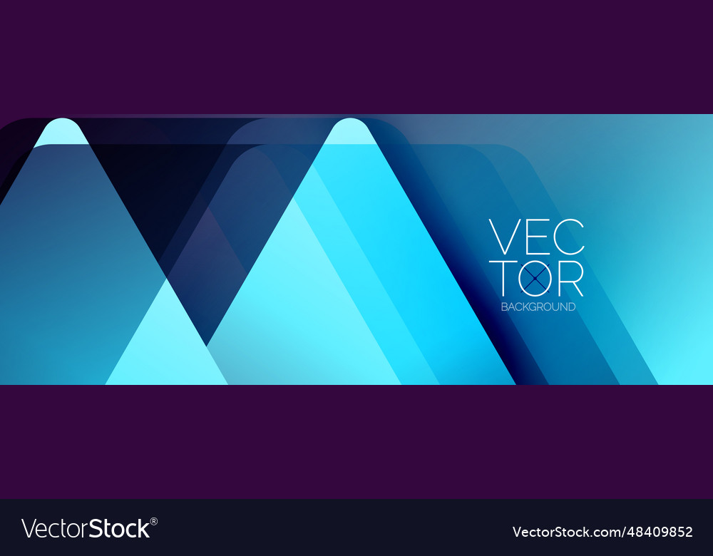 Geometric background adorned with dynamic arrows