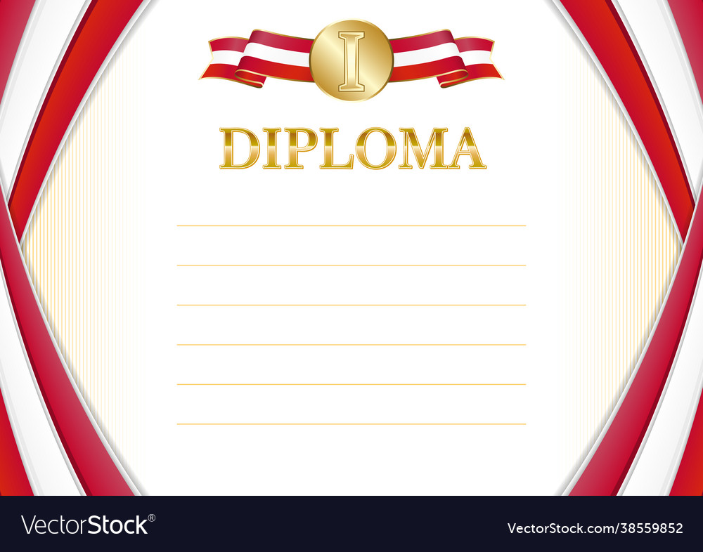 Horizontal frame and border with denmark flag Vector Image Horizontal frame and border with denmark flag
