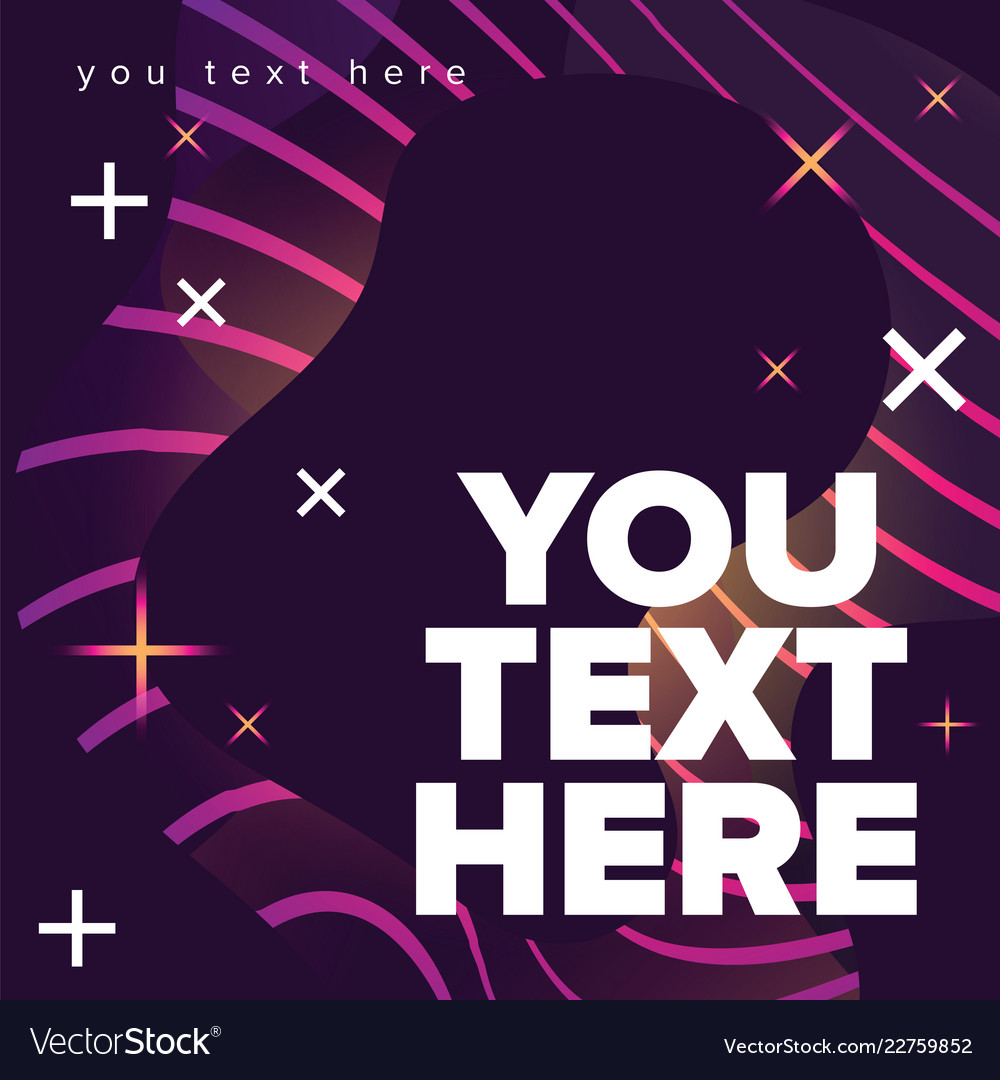 Template for your text here abstract background vector image Template for your text here abstract background