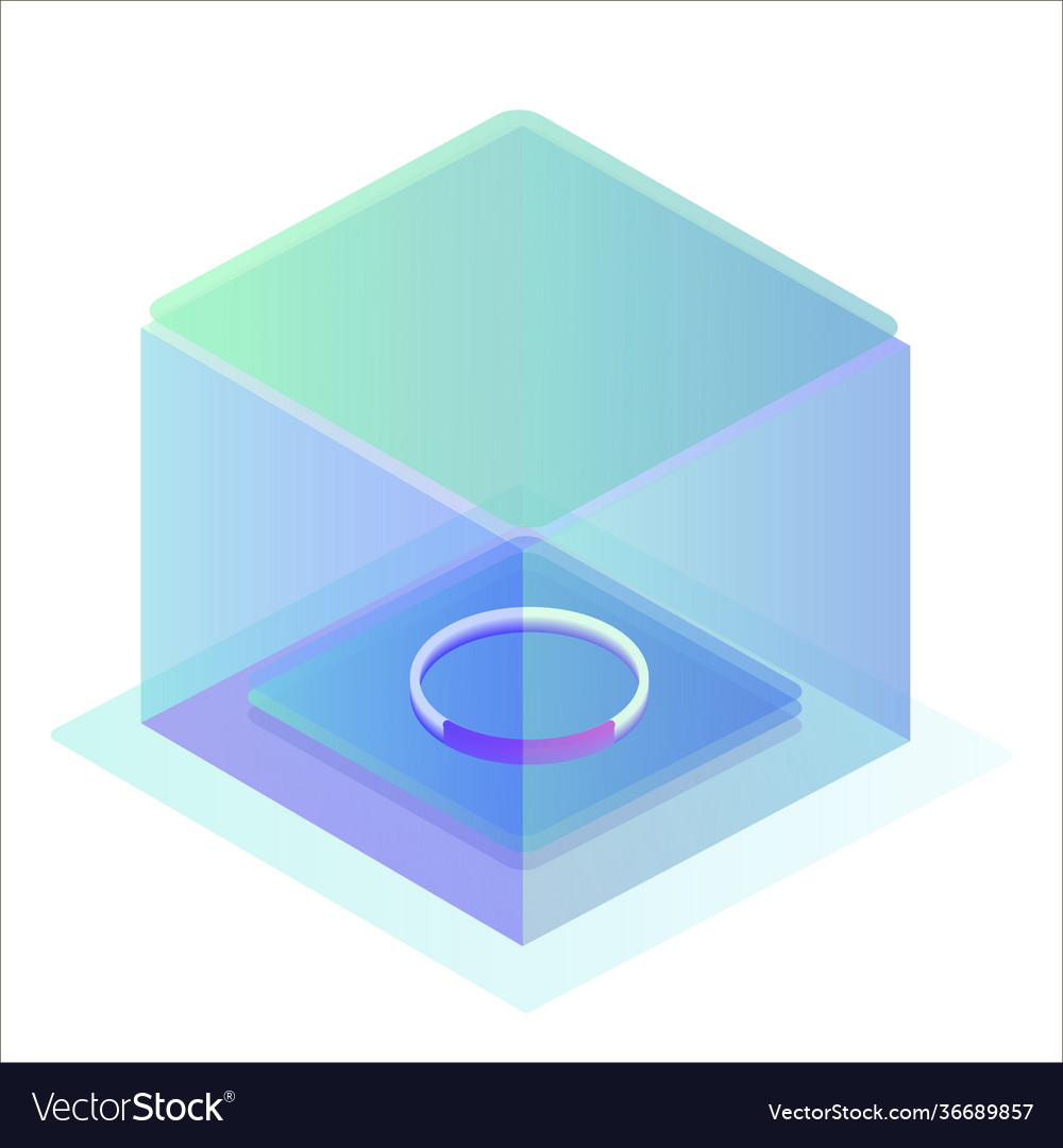 Loading box button modern downloading