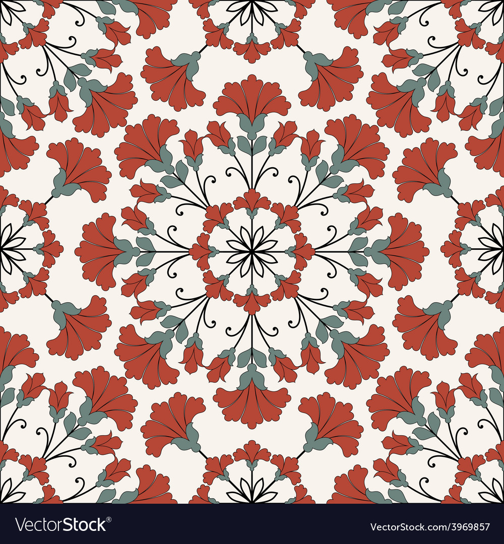 Seamless oriental pattern