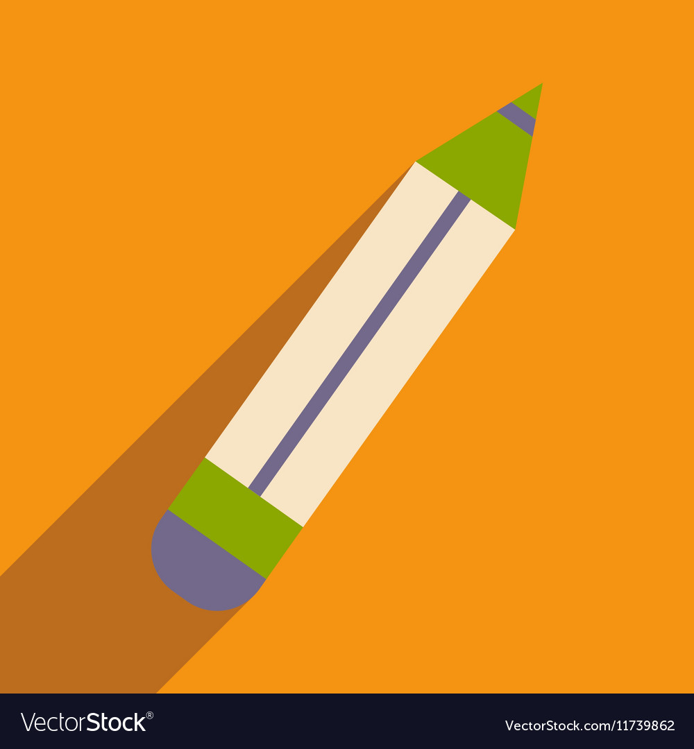 Flat with shadow icon and mobile application