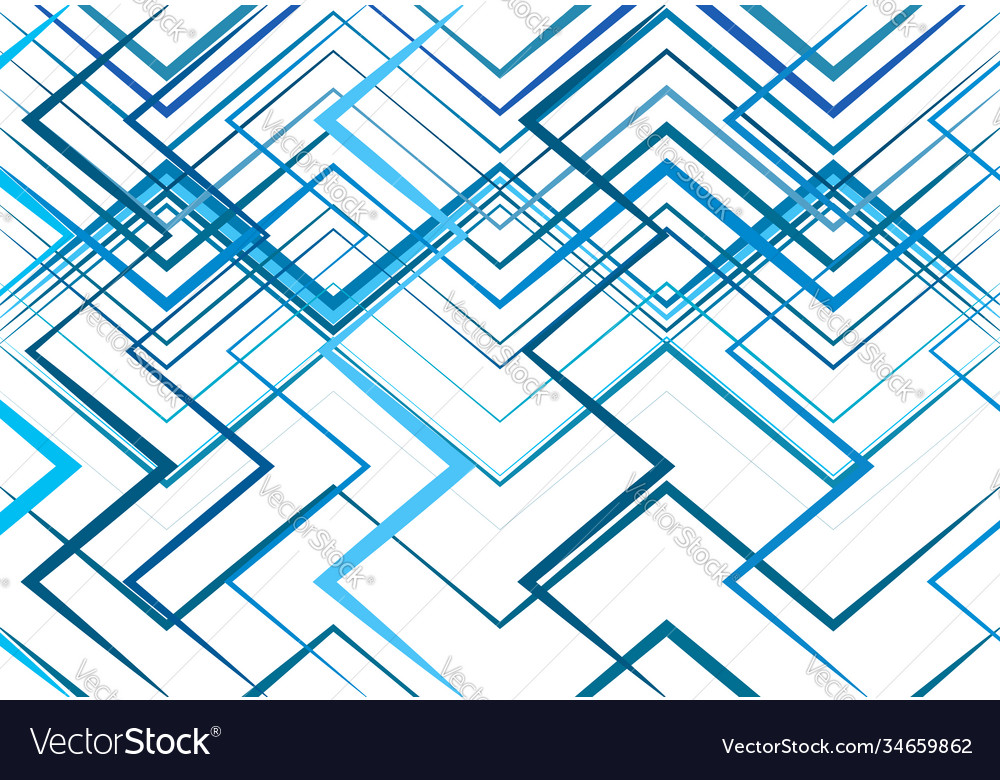 Geometric structure network chaotic jumble vector image Geometric structure network chaotic jumble
