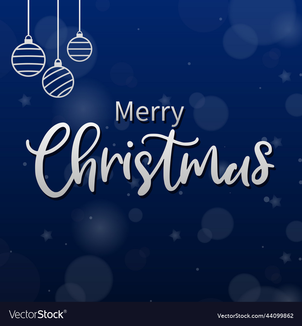 Merry year bokeh background web