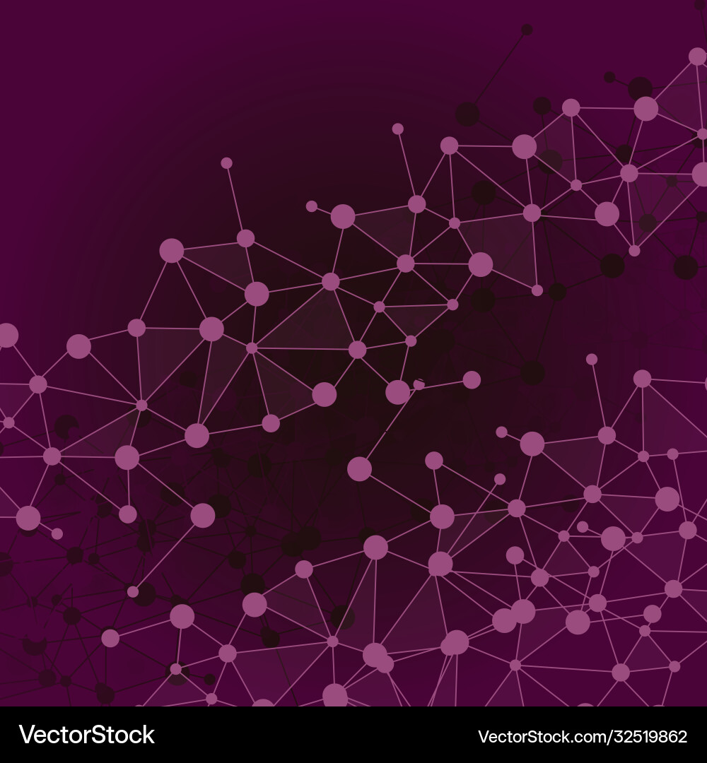 Molecules background eps 10 Royalty Free Vector Image