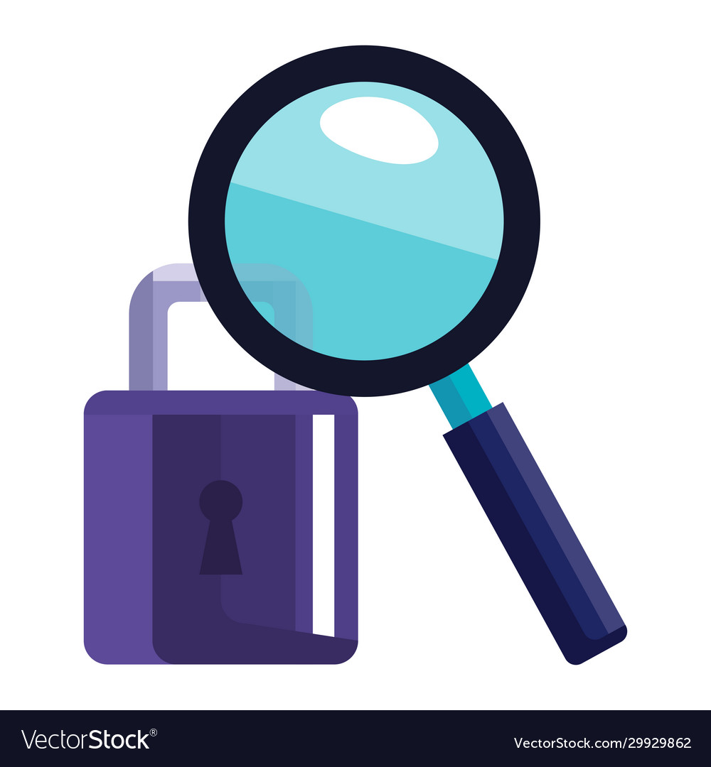 Padlock and lupe security system design