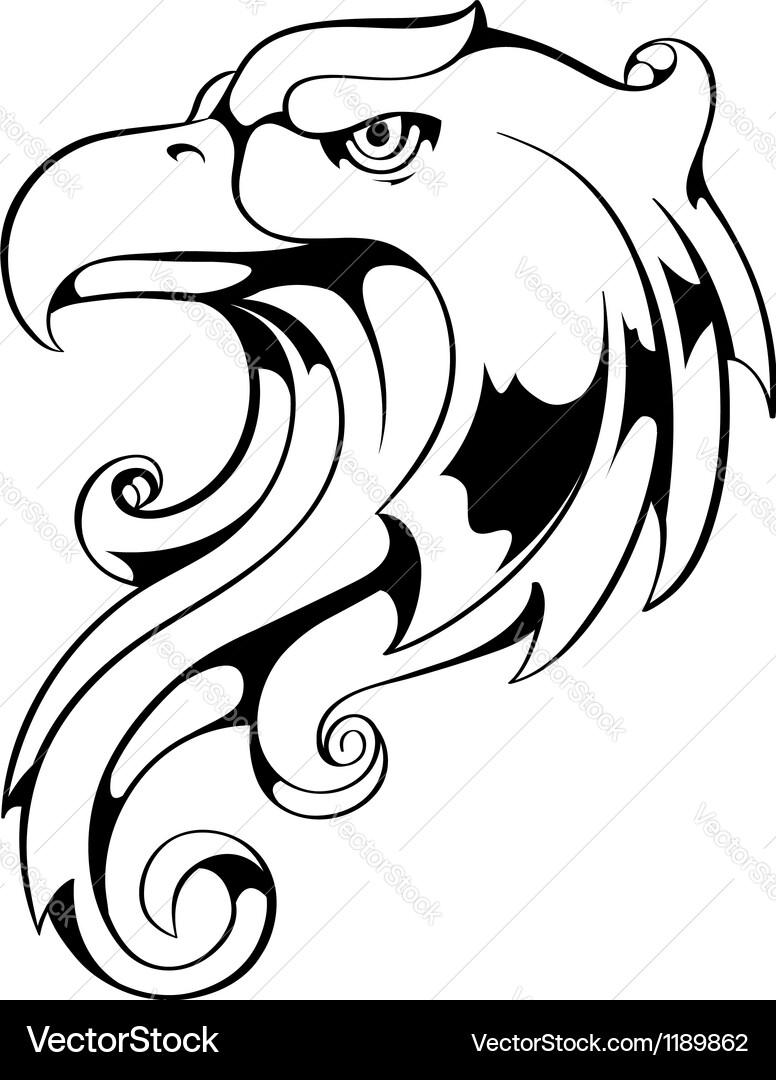 Vintage eagle Royalty Free Vector Image - VectorStock