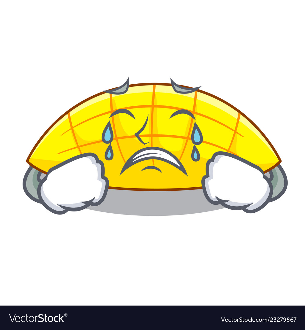 Crying slice mang on the character shape