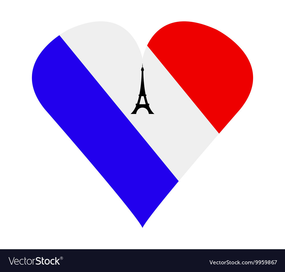 Flag of france Royalty Free Vector Image - VectorStock