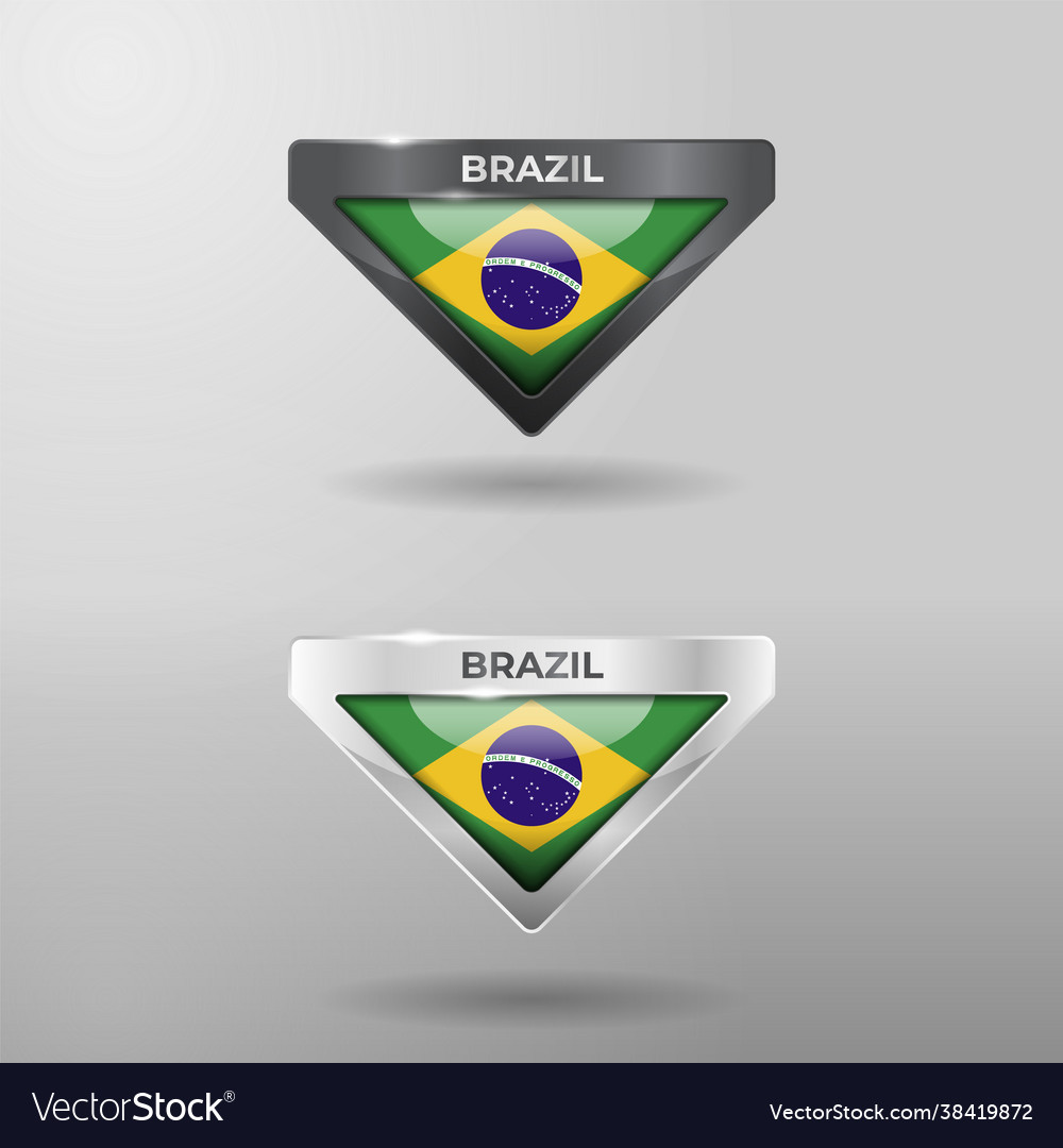 3d label tag and location pointer flag nation vector image 3d label tag and location pointer flag nation