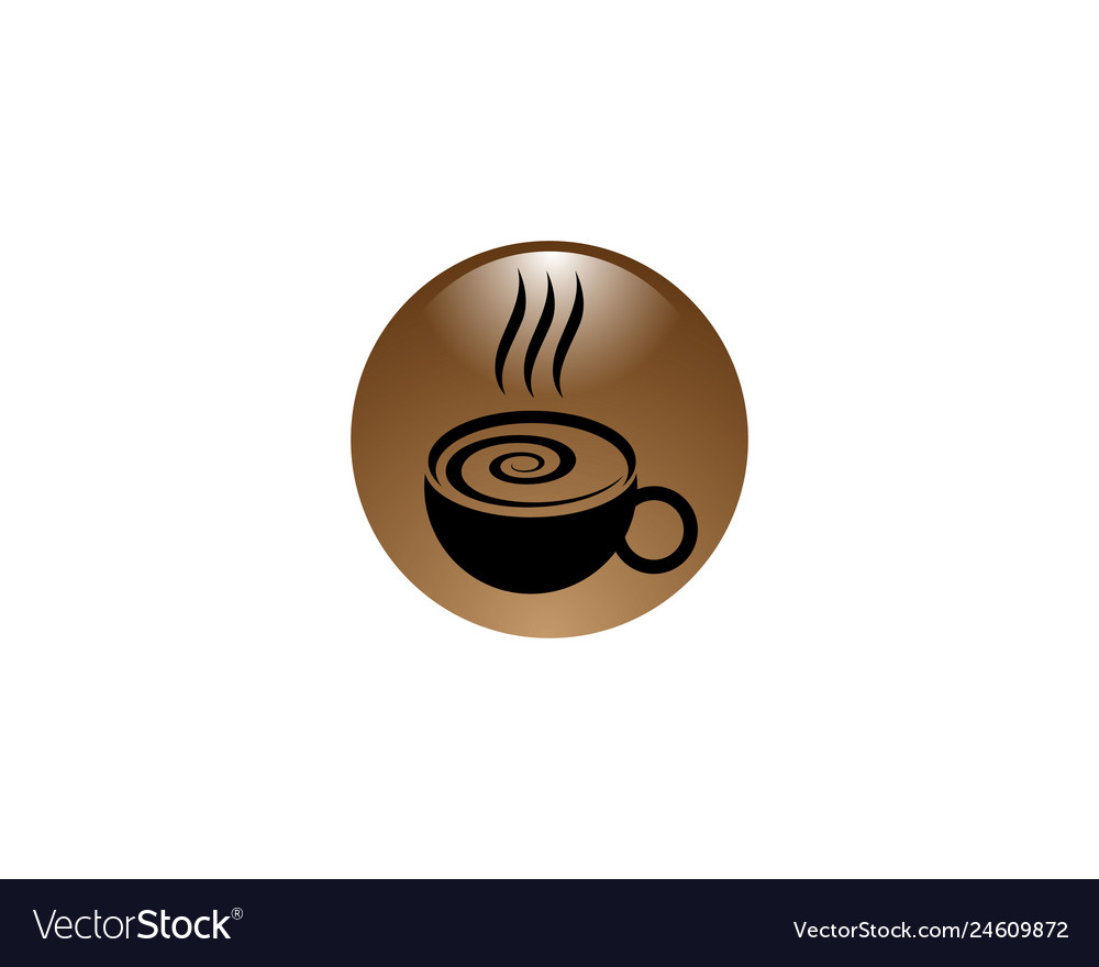 Coffee cup symbol Royalty Free Vector Image - VectorStock