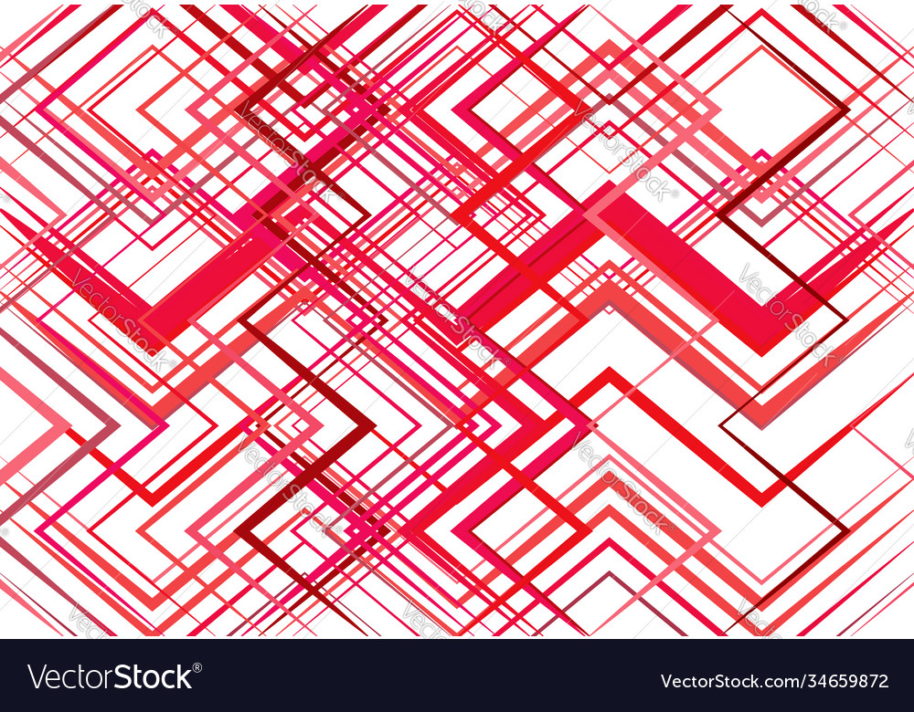 Geometric structure network chaotic jumble vector image Geometric structure network chaotic jumble