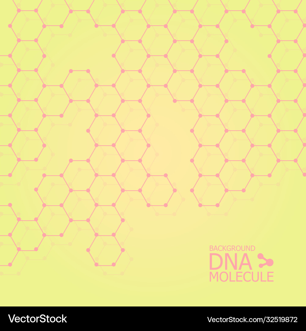 Molecules background eps 10 Royalty Free Vector Image