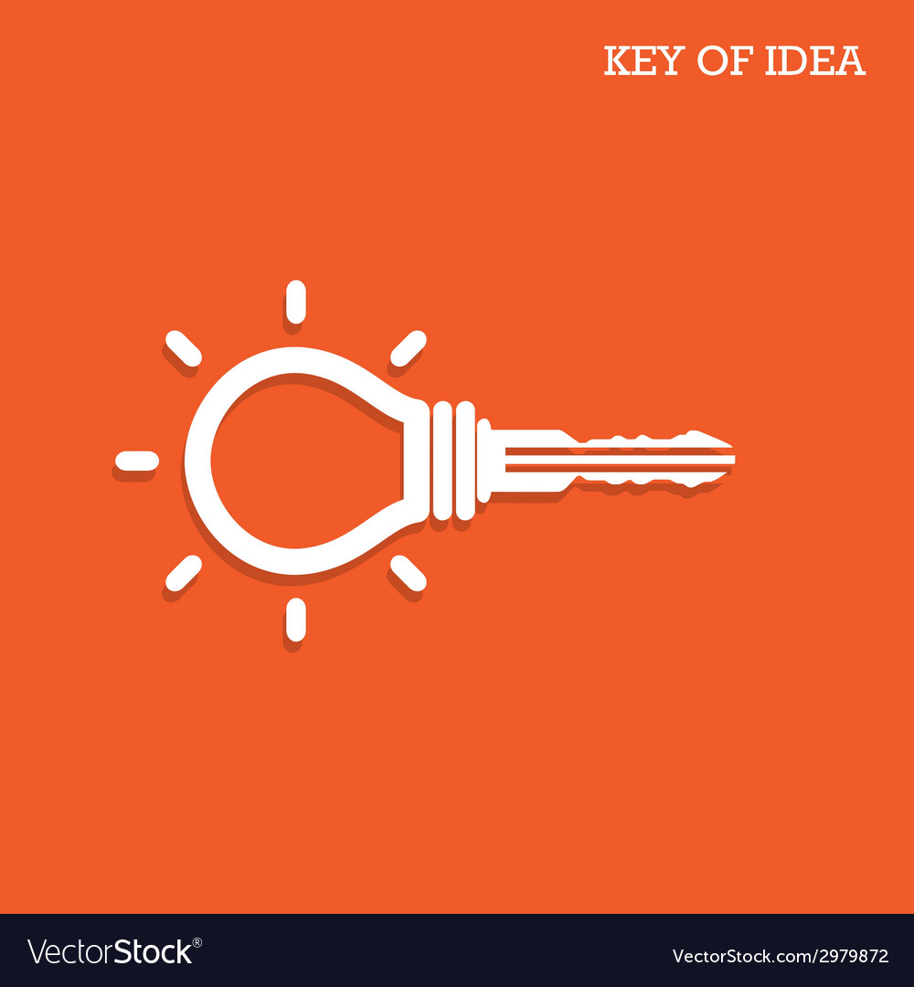 Secure Idea Concept with Key & Lock