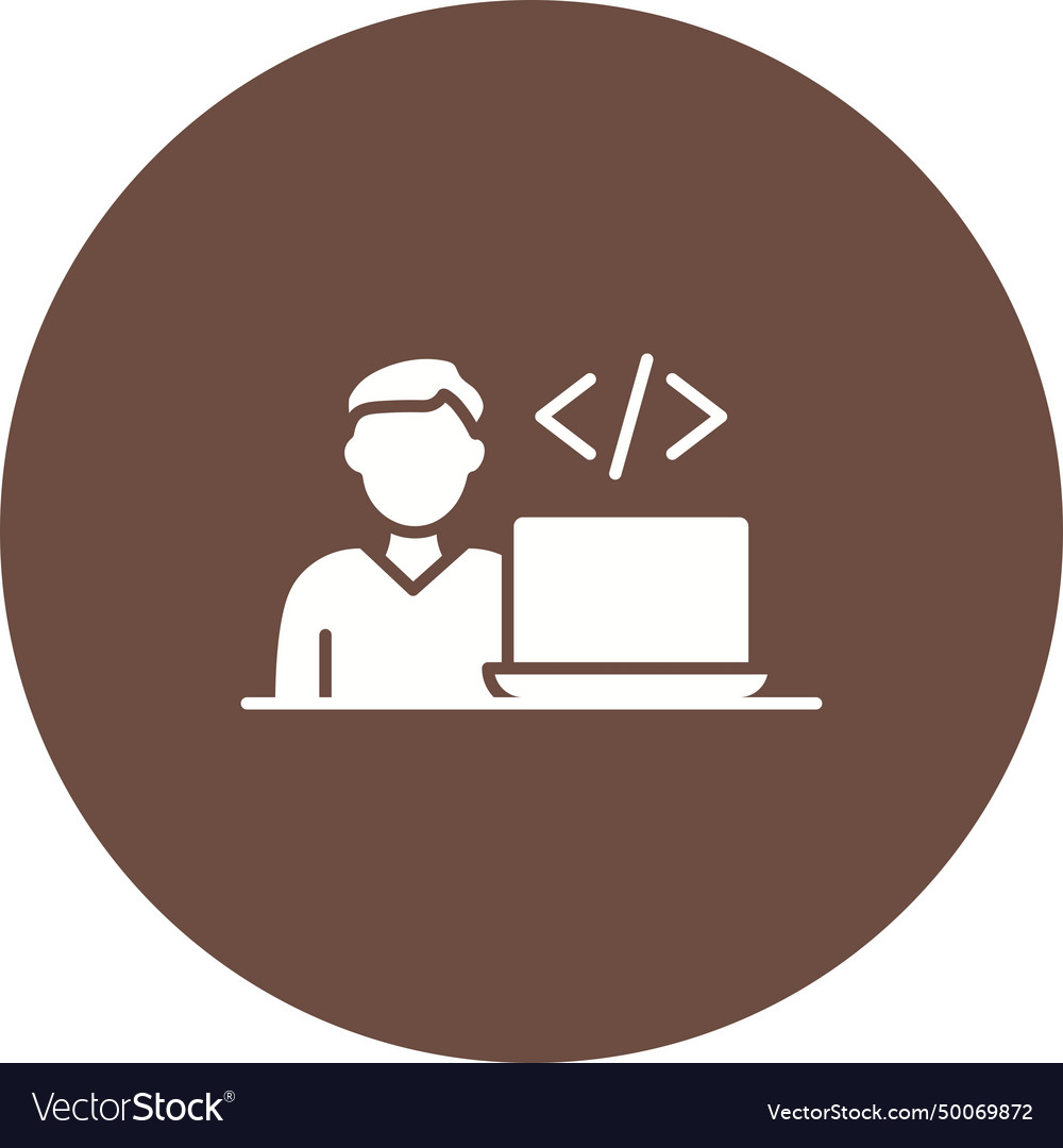 Software developer icon image