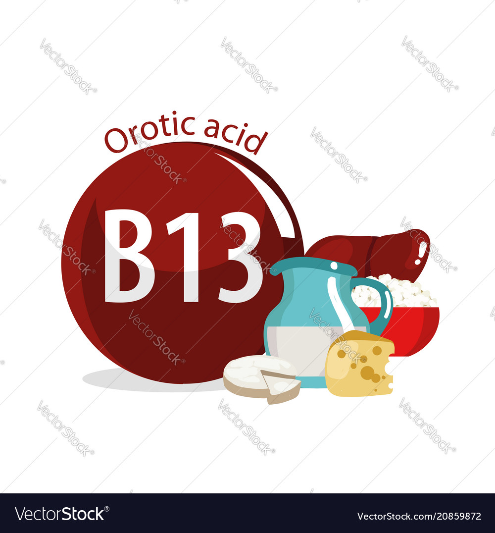 Vitamin b13 orotic acid