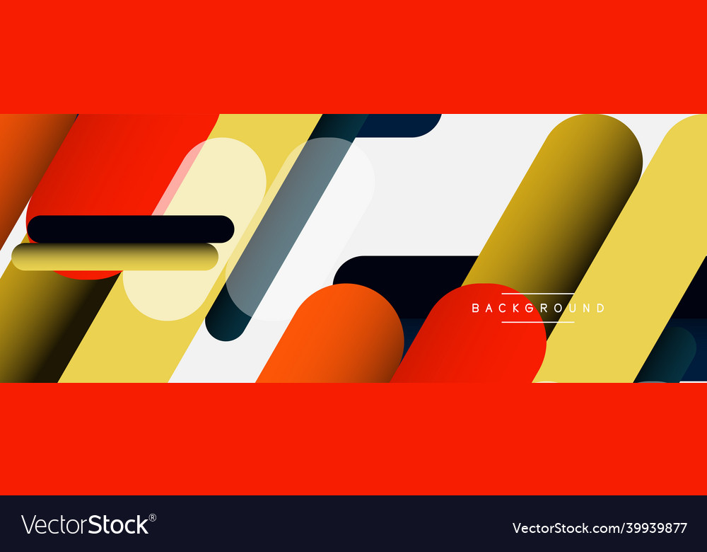 Abstract background round shapes lines