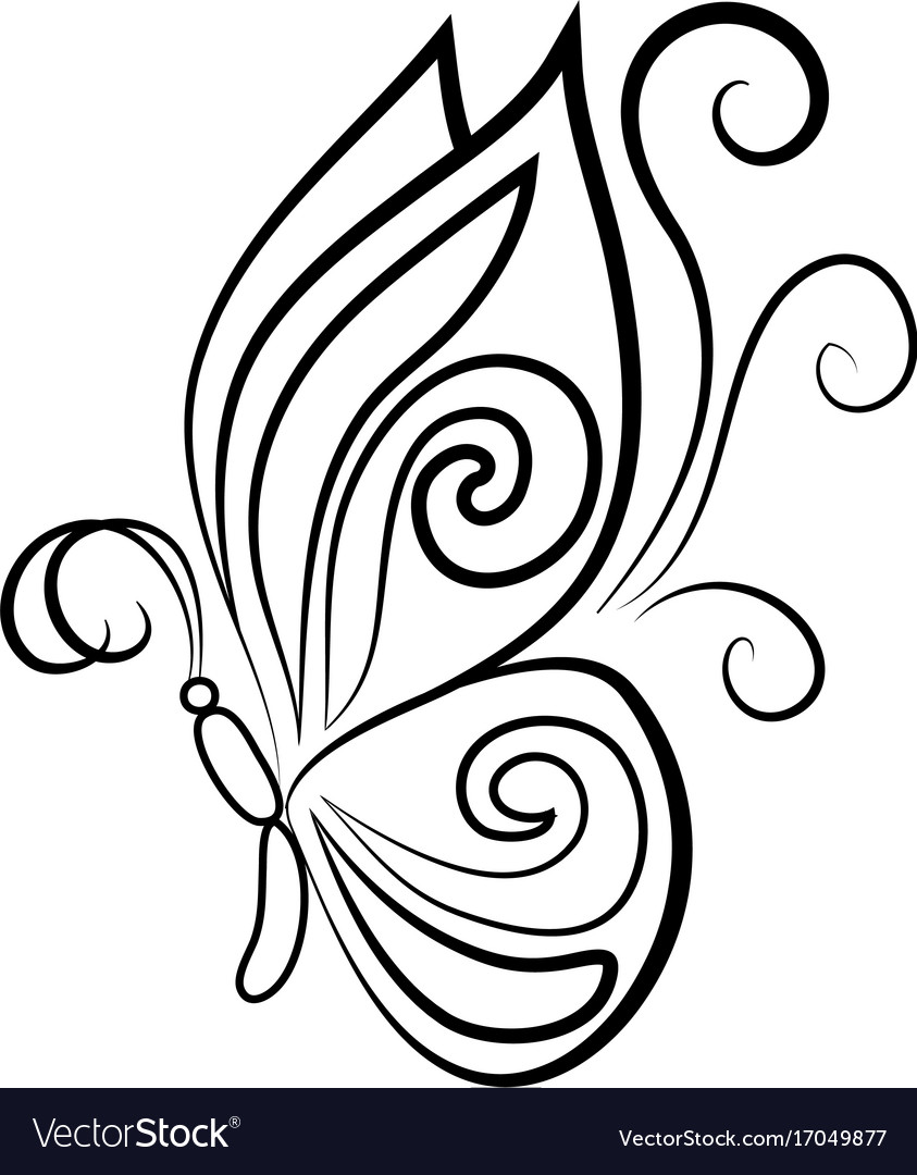 Free Free 310 Butterfly Outline Svg Free SVG PNG EPS DXF File