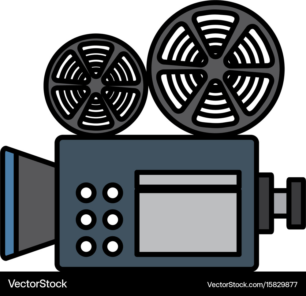 Cinema camera icon Royalty Free Vector Image - VectorStock