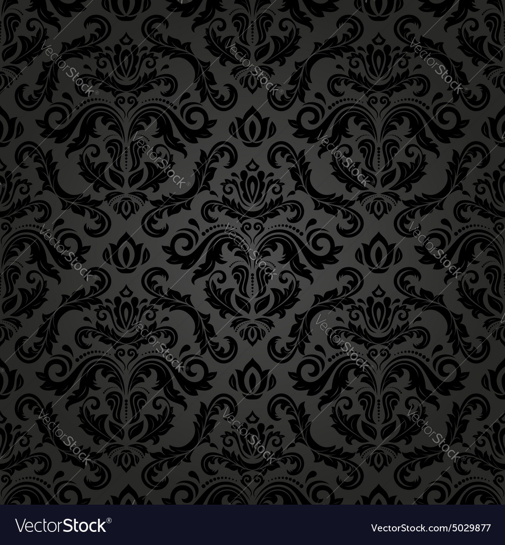 Damask seamless pattern