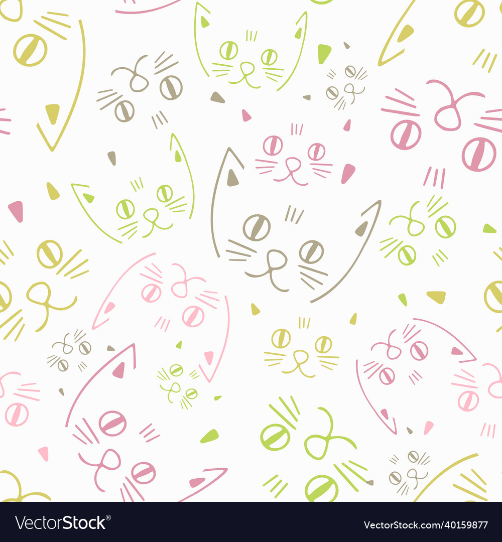 Seamless colorful pattern design of lined Vector Image Seamless colorful pattern design of lined