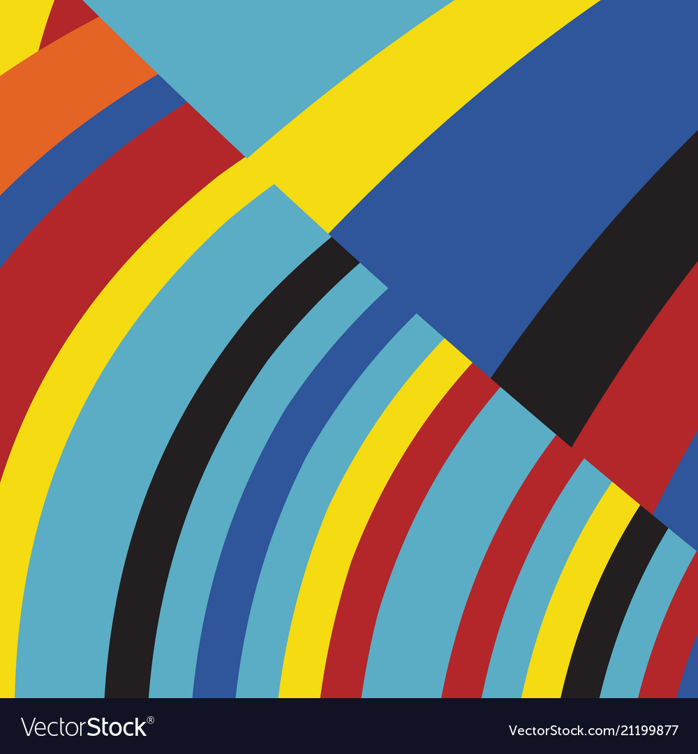 Zebra pop abstract stripe pattern vector image Zebra pop abstract stripe pattern