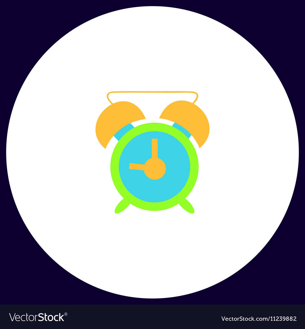 Alarm clock computer symbol