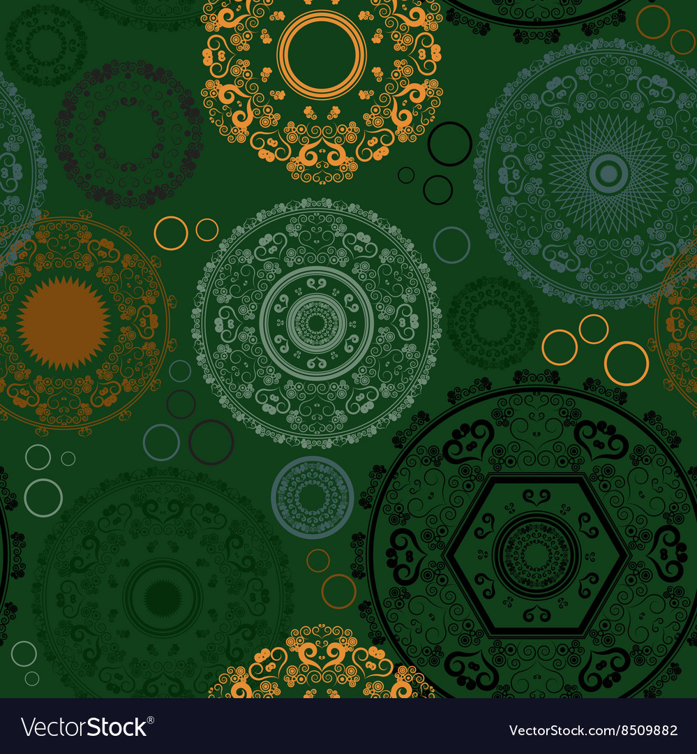 Seamless diwali patterned background