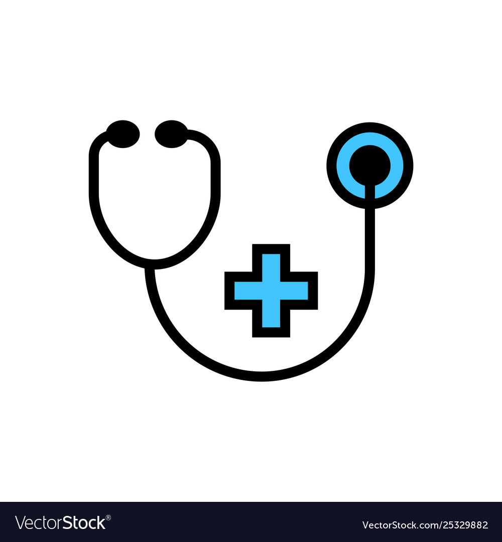 Stethoscope icon- health care